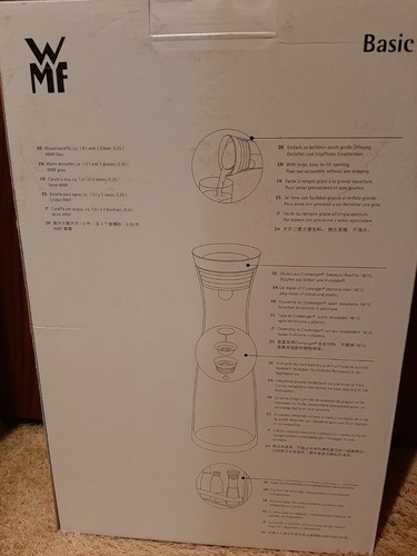Wmf wasserkaraffe set inkl - inkl., 2