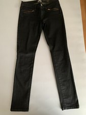 Campus Gr. 28/32 5-Pocket-Jeans Coated Dunkelblau