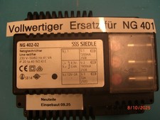 Siedle NG 402-01,   Ersatz- Netzgleichrichter für NG  401   100% i.O !