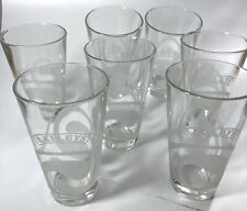 7 Baileys  Irish Cream Longdrinkglas gefrostet mit Wellenoptik Wave