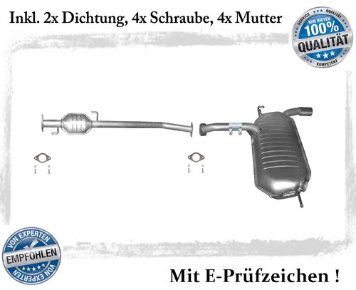 Auspuffanlage kia sportage - sportage, 2.0