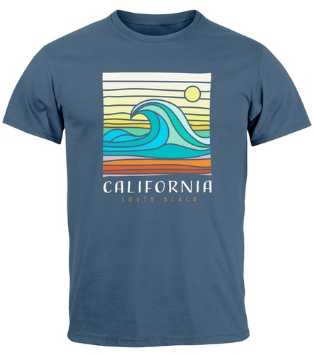 Herren shirt california - herren, t-shirt