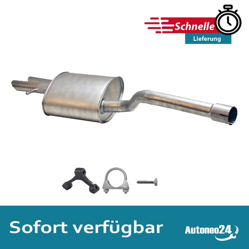 Auspuff endtopf skoda - auspuff,