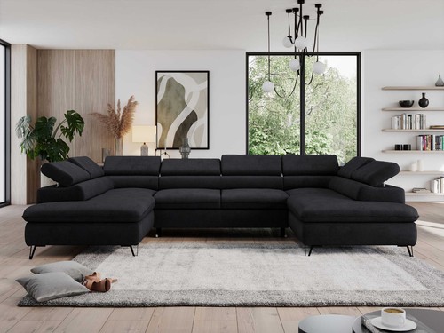 Big ecksofa mit - , schlaffunktion