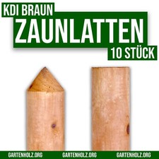 10 STÜCK Zaunlatten Latte
