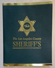 LASD Los Angeles SHERIFF Bewerber Mappe California Police Polizei US ca 1999
