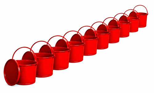 Futtertrog eimer 10x6 liter - futtertrog,