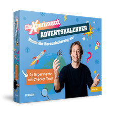 CheXperiment Adventskalender Experimentier Weihnachtskalender mit Checker Tobi