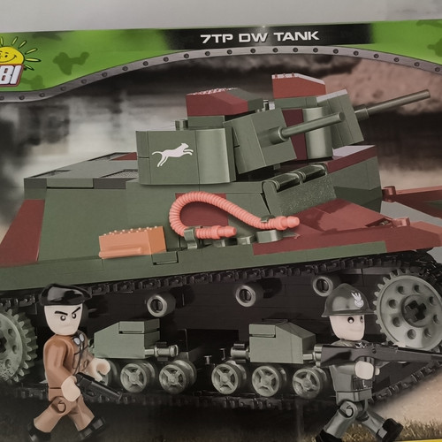 Cobi 7tp tank militär - tank,