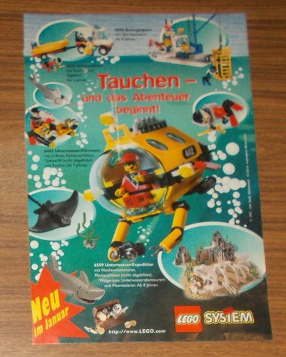 Seltene werbung lego - werbung, system