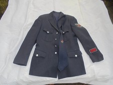 Alte Feuerwehr Uniformjacke mit Schlips