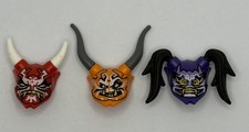 LEGO NINJAGO Alle 3 Oni Masken