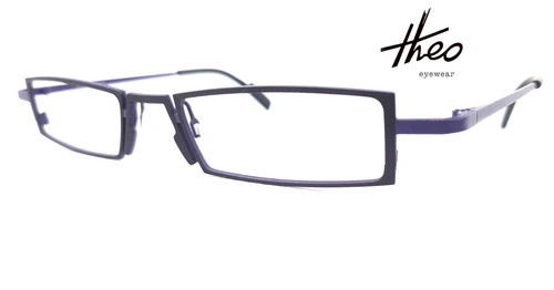 Theo brille black - black, tie