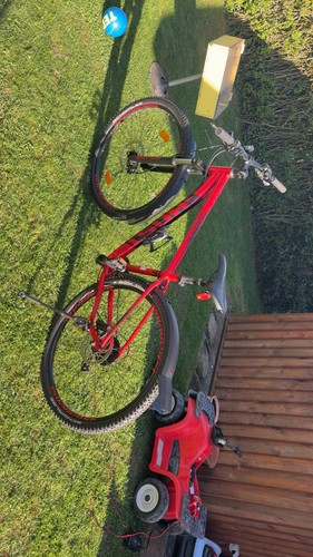 Neues fahrrad kaum benutz - fahrrad,