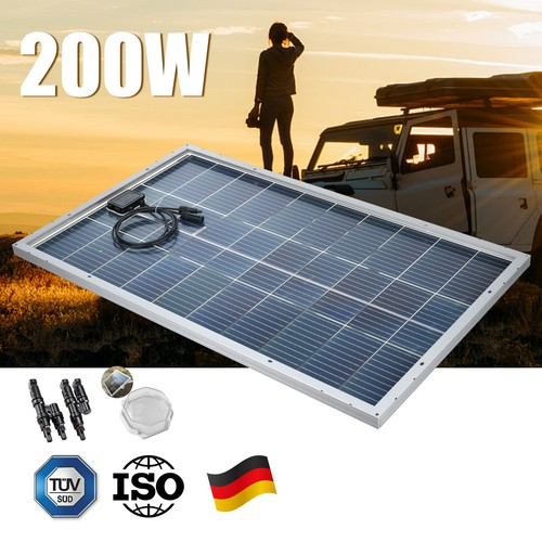 200w bifaziale solarpanel glas - 200w,