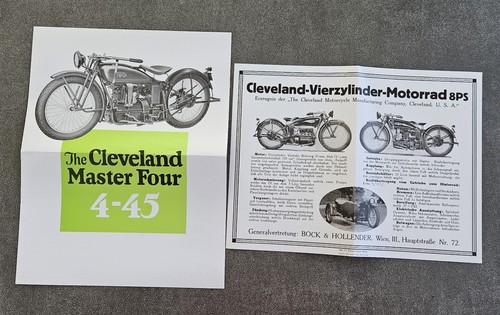 Cleveland 1928 prospekt - cleveland,
