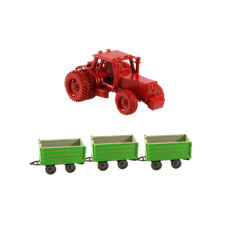 Spur N Traktor gross rot mit