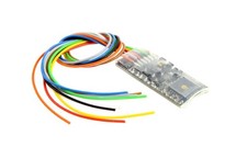 ZIMO MX600 flacher Decoder mit Kabel 0,8 A Lokdecoder, nur DCC, 25x11x2mm