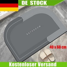 Badteppich Badvorleger Badematte Badeteppich Bad Dusche WC-rutschfest saugfähig