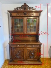 Jugendstil Buffet  Braun