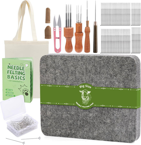 Nadelfilz set für diy - nadelfilz,
