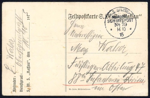 Feldpost wk - 1.,