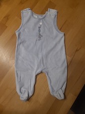 Premaman, Strampler, Größe: 62, Hellblau Flece 3 Monate Mond Elefant Maus
