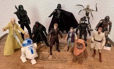 Star Wars Actionfiguren Set - 12 Stück - Darth Vader, Snoke, Mandalorian, Maul