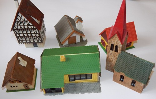 Haus fachwerkhaus kirche - 6x,