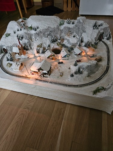 Modellbahn winterlandschaft - modellbahn,