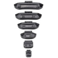 Auswuchtgewichte Schlaggewichte Schwarz Stahlfelgen 5-30g 150 tlg. Wuchtgewichte