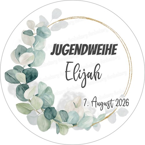 Jugendweihe tortenaufleger - jugendweihe,