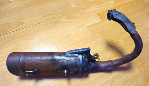 Auspuff für honda bali - sj, 50
