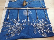 Kolarz 104.85.5 - Kristall-Hängeleuchte STRETTA 5xG9/40W/230V glänzendes Chrom