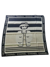 Chanel seidentuch coco - seidentuch,