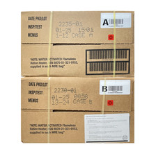 MRE Case A & B U.S. Military