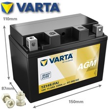 Motorrad Batterie VARTA TZ14S