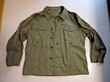Alte Moleskin Jacke 1968 Gr.10 Bundeswehr Feldjacke  original  olivgrün wie NEU