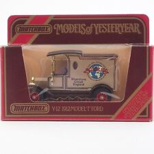 Matchbox Models of Yesteryear Y-12 1912 Ford Model T  "Motor 100" limit. OVP