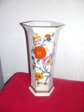 vase porzellan antik Seltmann Weiden Royal China Topzustand mit Goldrand