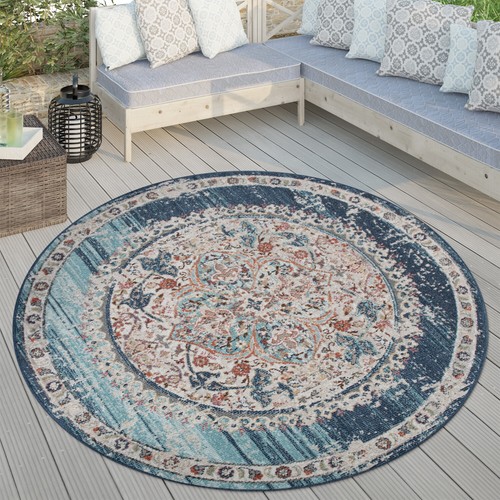 Outdoor teppich rund balkon - rund,,