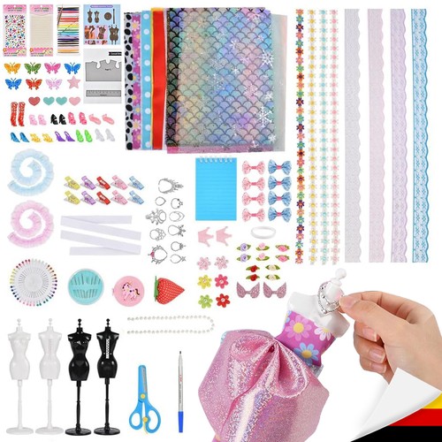 Modedesign mädchen bastelset - mädchen,