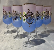 BÖHMISCHES GLAS - HANDBEMALTE