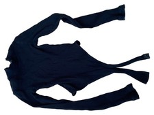 LeGer Body Damen Langarm Rippstrick Rollkragen Schwarz Gr. 38/M