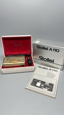 ROLLEI A110 Atom Tessar 23mm 1:2.8 - Gold - near mint und mit originaler Box #34