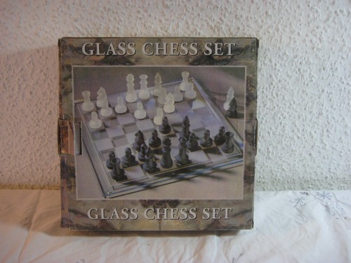 Glass glas chess schach - /,