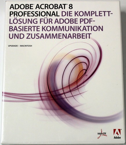 Adobe acrobat professional - adobe, 8