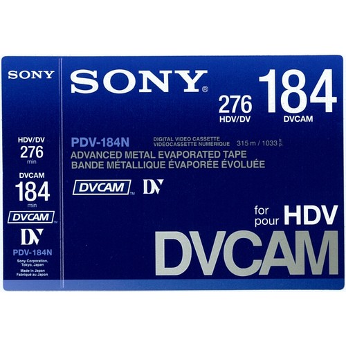 Sony pdv 184 dvcam - n3, +