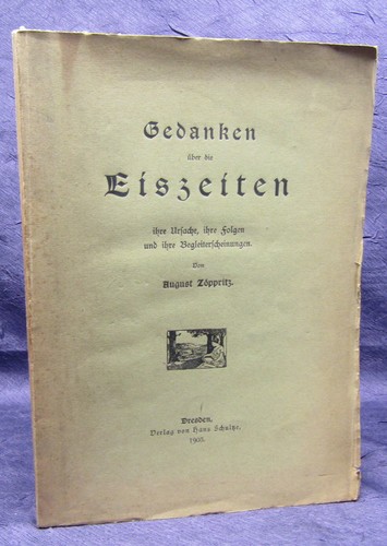 Zöppritz gedanken über die - über,