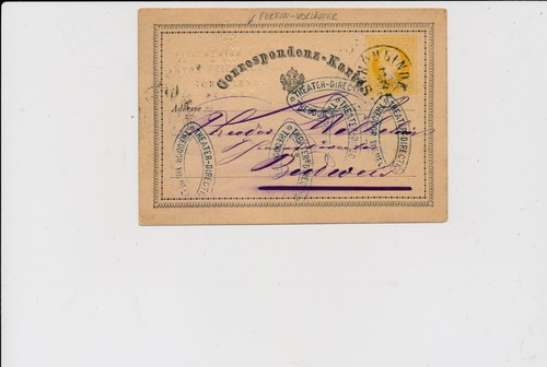 österreich 187 2kr karte - 2kr,